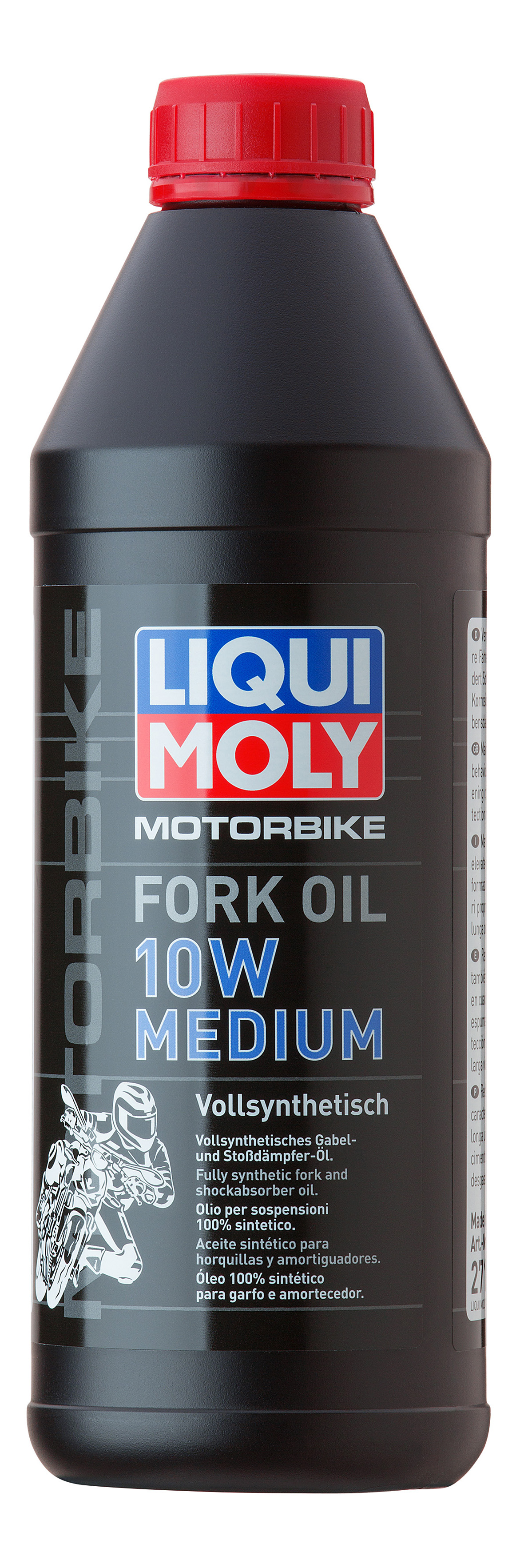 LIQUI MOLY Синт, масло д/вилок и амортиз, Motorbike Fork Oil Medium 10W
