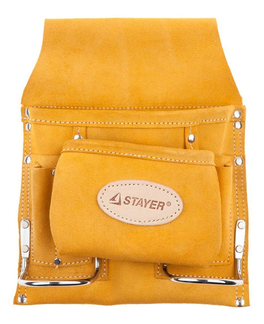 Поясная сумка для инструмента Stayer 38515 поясная сумка на молнии коричневый
