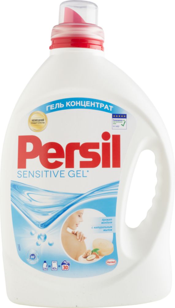 фото Гель для стирки persil sensitive 2.19 л