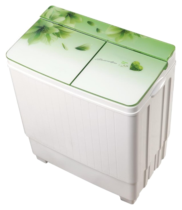 Активаторная стиральная машина Белоснежка BN7000SG белый, зеленый швейная машина necchi 5534 а белый зеленый