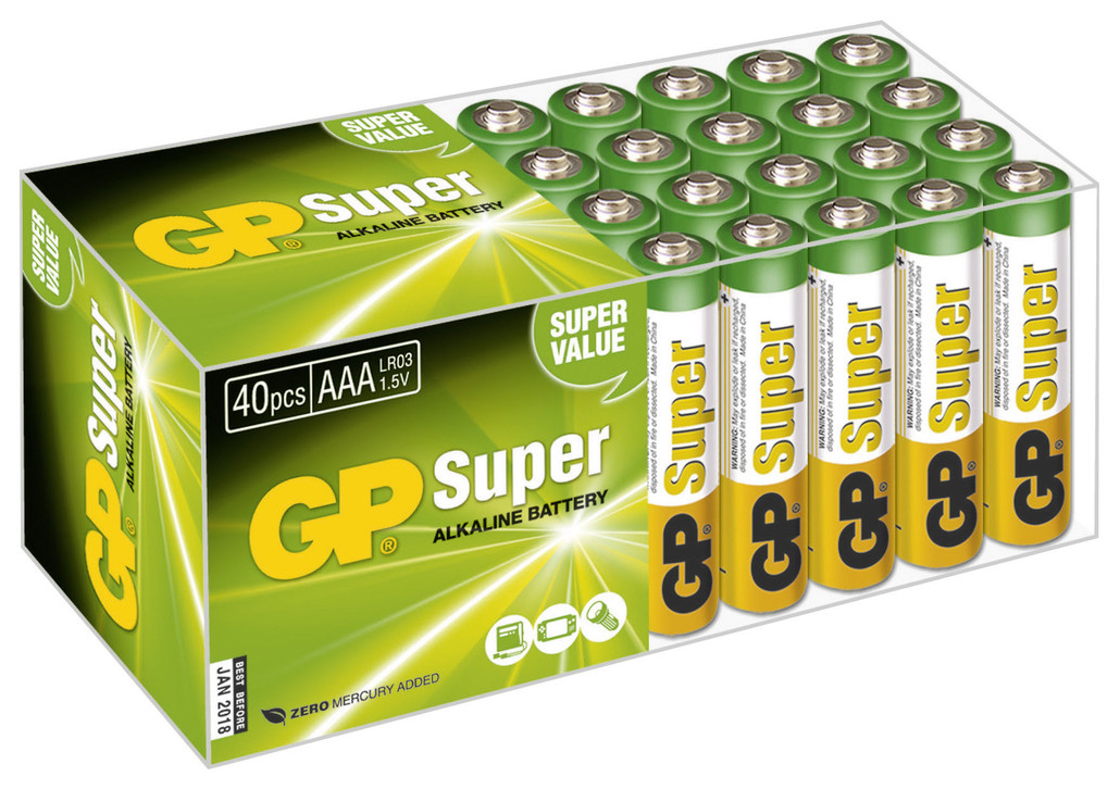 Батарейка GP super Alkaline 24a lr03.
