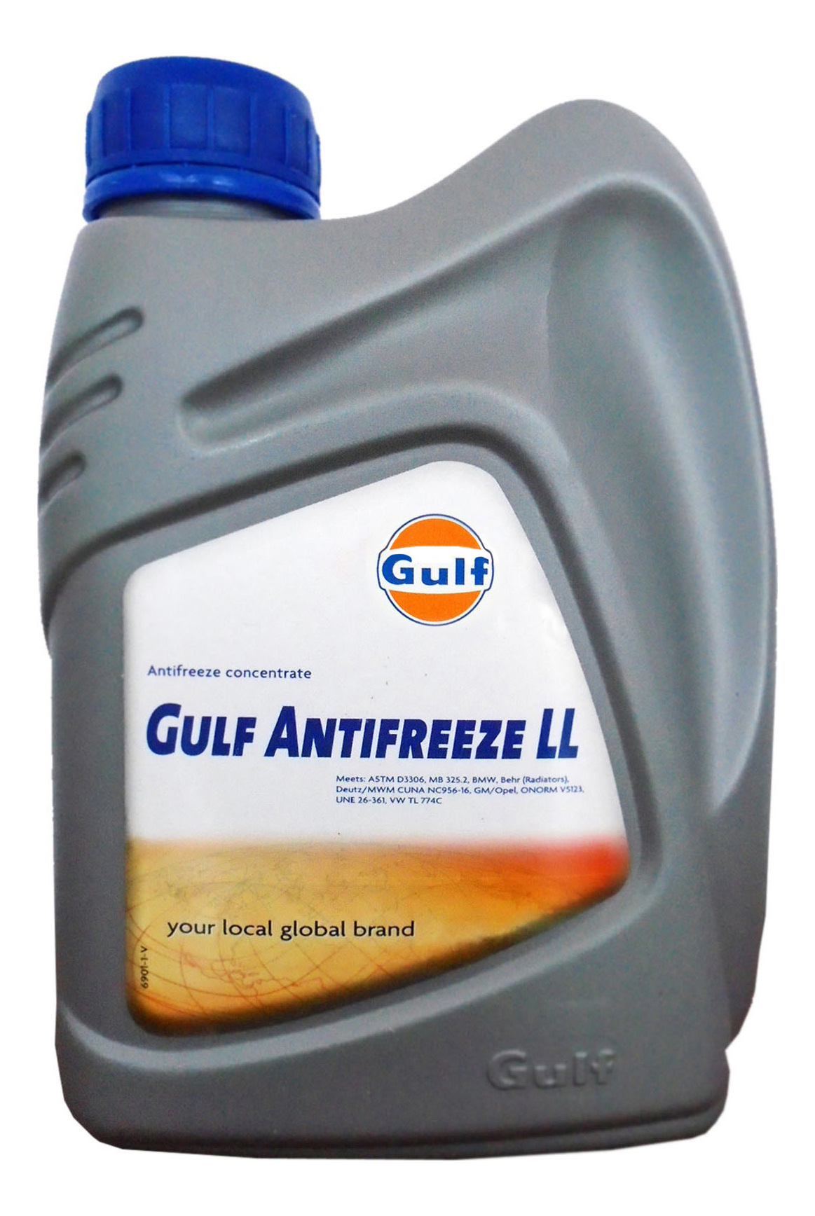 

Антифриз GULF ANTIFREEZE LL синий концентрат 1л