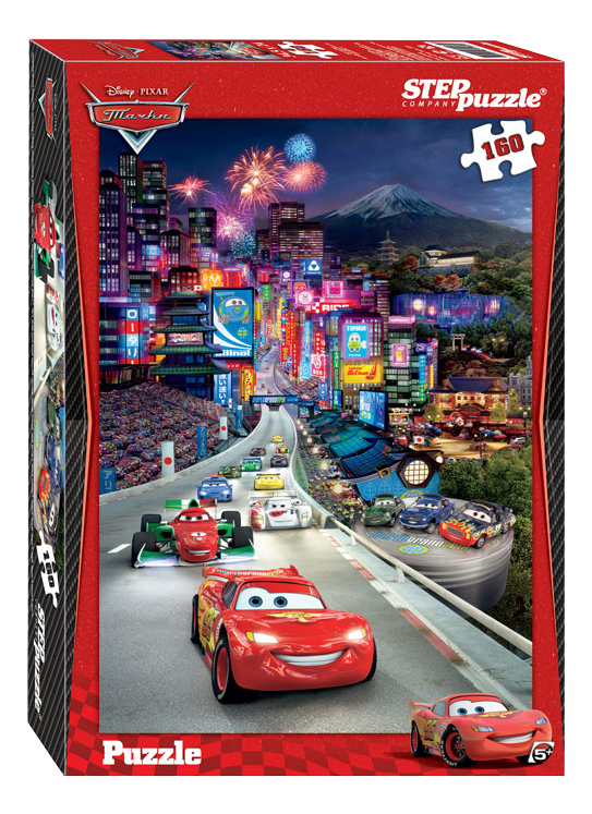 

Пазл Step Puzzle Тачки 160 деталей, Тачки