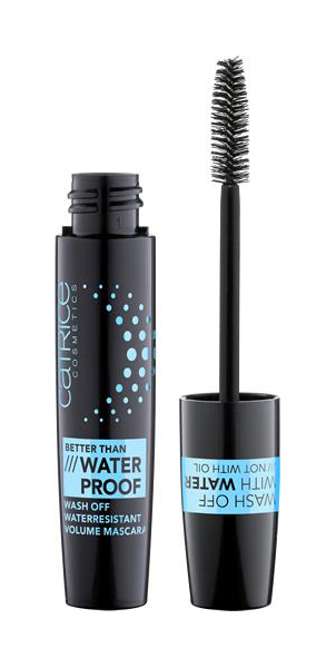 фото Тушь для ресниц catrice better than waterproof wash off waterresistant volume mascara 010