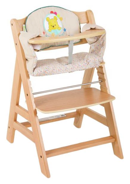 фото Стульчик для кормления hauck alpha+ wooden highchair and seat pad