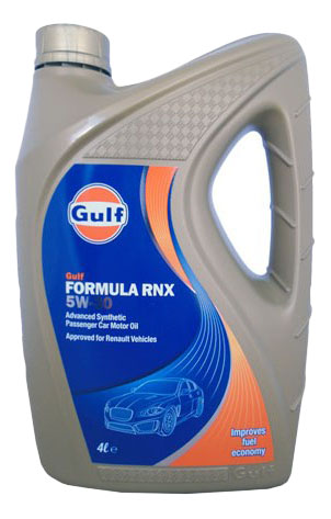 фото Моторное масло gulf formula rnx 5w-30 4л