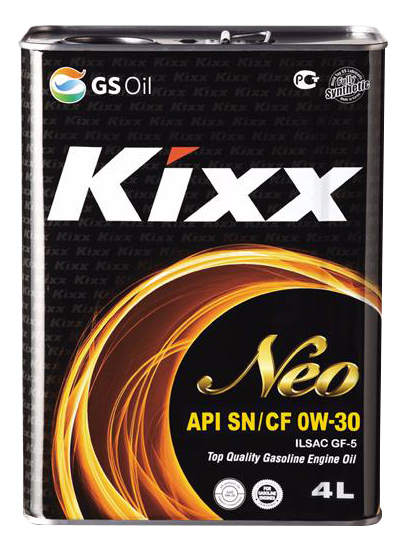Моторное масло Kixx G1 Neo 0W30 4л