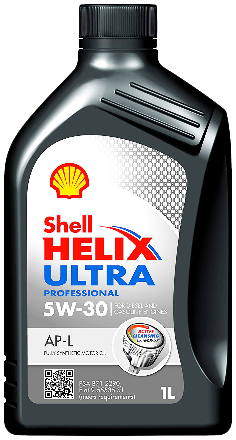 фото Моторное масло shell helix ultra 5w-30 1л