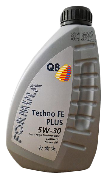 Моторное масло Q8 Oils Formula Techno FE Plus 5W30 1л