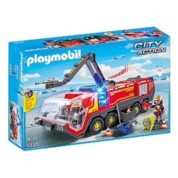 фото Игровой набор playmobil playmobil пожарная машина со светом и звуком