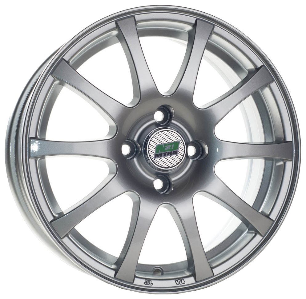 

Колесный диск Nitro Y3176 R15 6J PCD4x100 ET50 D60.1 (41026686), Серебристый