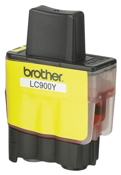 Картридж для струйного принтера Brother LC-900Y, желтый, оригинал