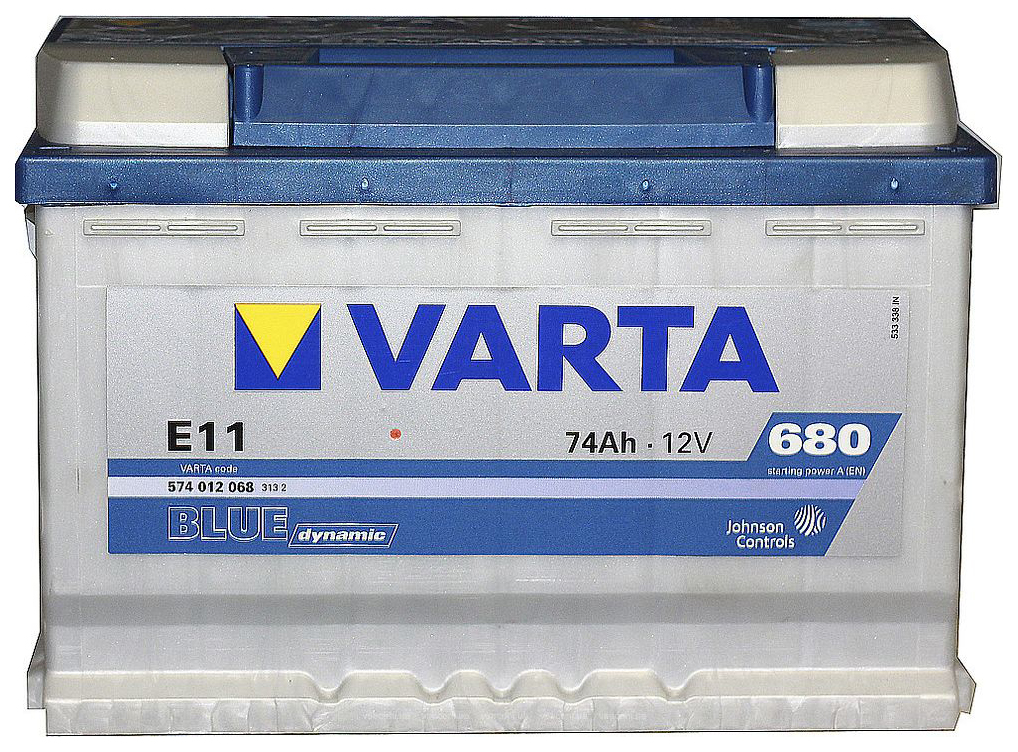 фото Аккумулятор автомобильный varta blue dymamic 574012068 74 ач