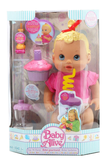 Пупс Baby Alive с аксессуарами Gratwest Д36882