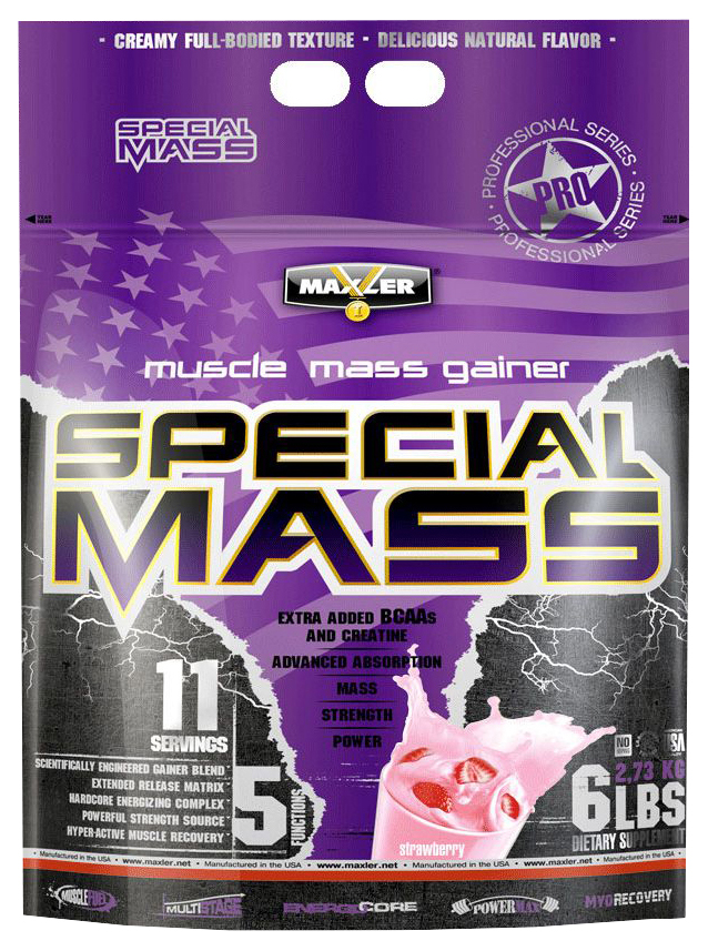 фото Гейнер maxler special mass gainer, 2700 г, strawberry