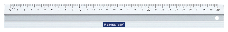 Линейка алюминиевая Staedtler Mars 563, 30 см