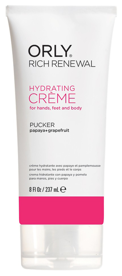 

Крем для тела Orly Rich Renewal Hydrating Crème Pucker 237 мл, Rich Renewal Hydrating Crème Pucker