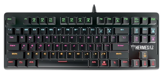 

Игровая клавиатура Gamdias Hermes E2 Black, Hermes E2