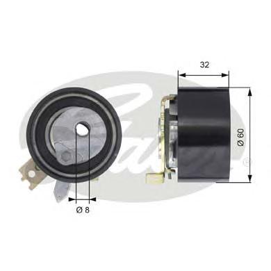 

Ролик Gates T43014