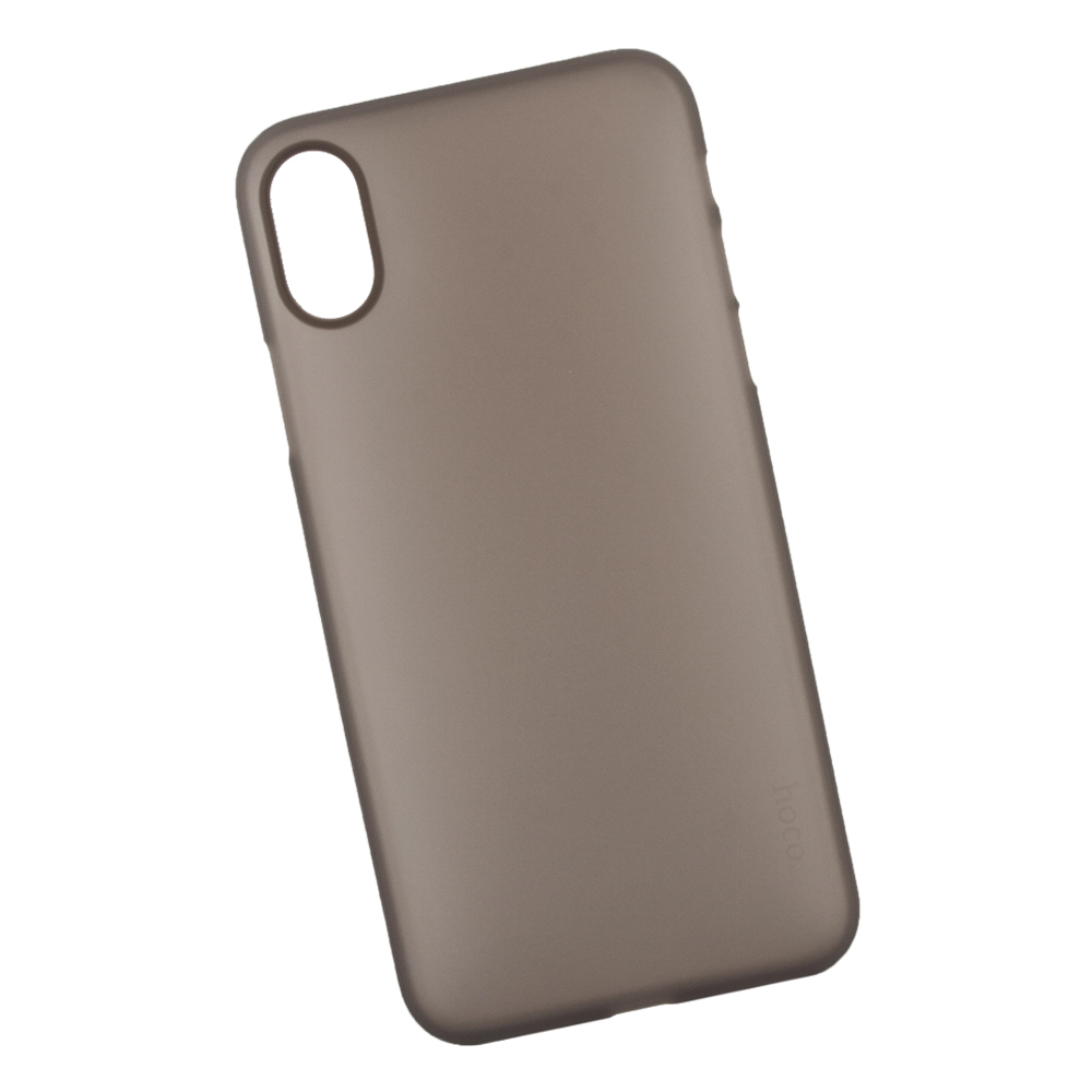 

Защитная крышка для iPhone X "HOCO" Thin Series PP Case (черная), Черный