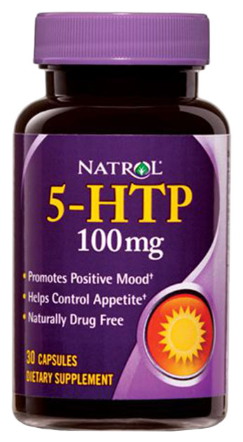 

5-HTP 100 Natrol, 30 капсул, 5-HTP 100