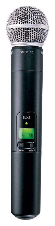 

Микрофон Shure SLX2/BETA58 P4 Grey/Black, SLX2/BETA58 P4