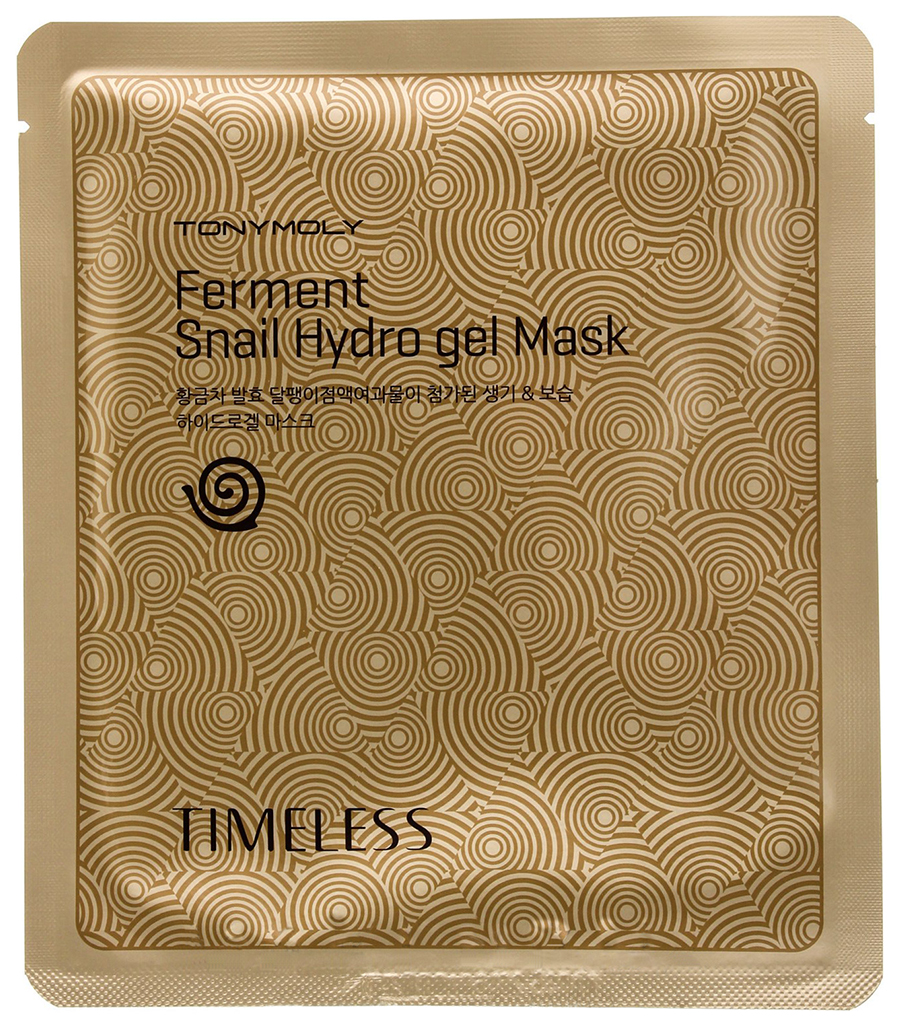 Маска для лица Tony Moly Timeless Snail Gel Mask гидрогелевая, регенерирующая, 25 г