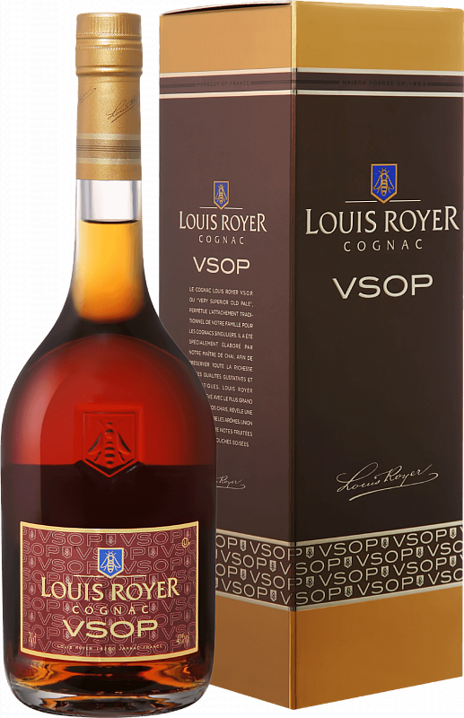 

Коньяк Cognac Louis Royer VSOP Kosher (gift box), 700мл
