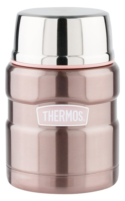 фото Термос thermos king 0,47 л розовый