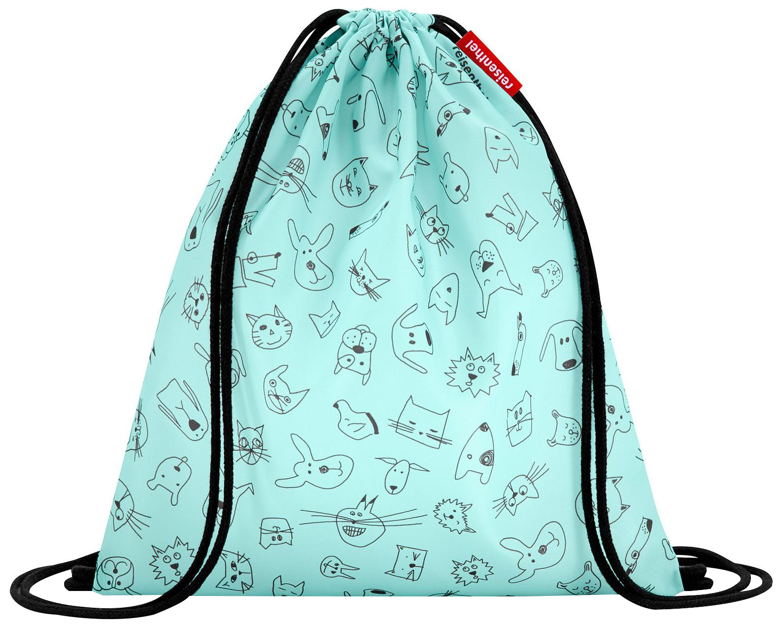 фото Мешок для обуви reisenthel mysac cats and dogs mint