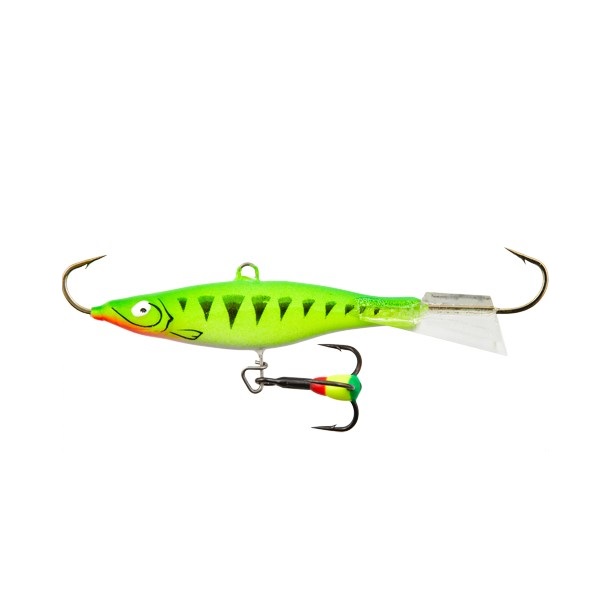 

Балансир Lucky John Viking  70 мм, 27 г, 24T, 1 шт, Зеленый, Viking с тройником