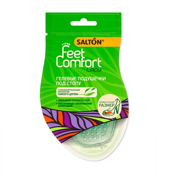 фото Гелевые вставки в обувь против скольжения salton feet comfort lady