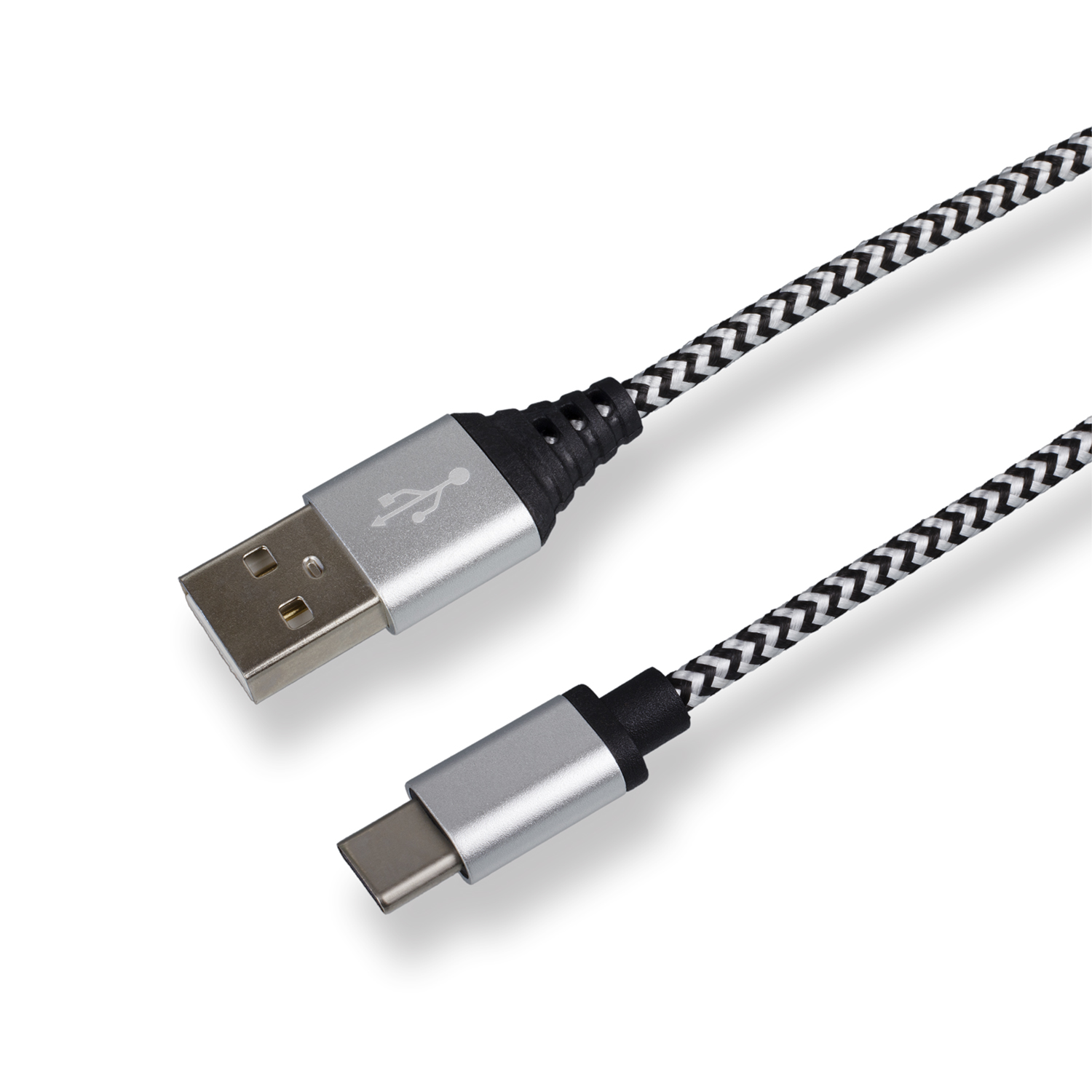 

Кабель Navitoch JL-M044 Type-C 2A 1.8 м Black/White