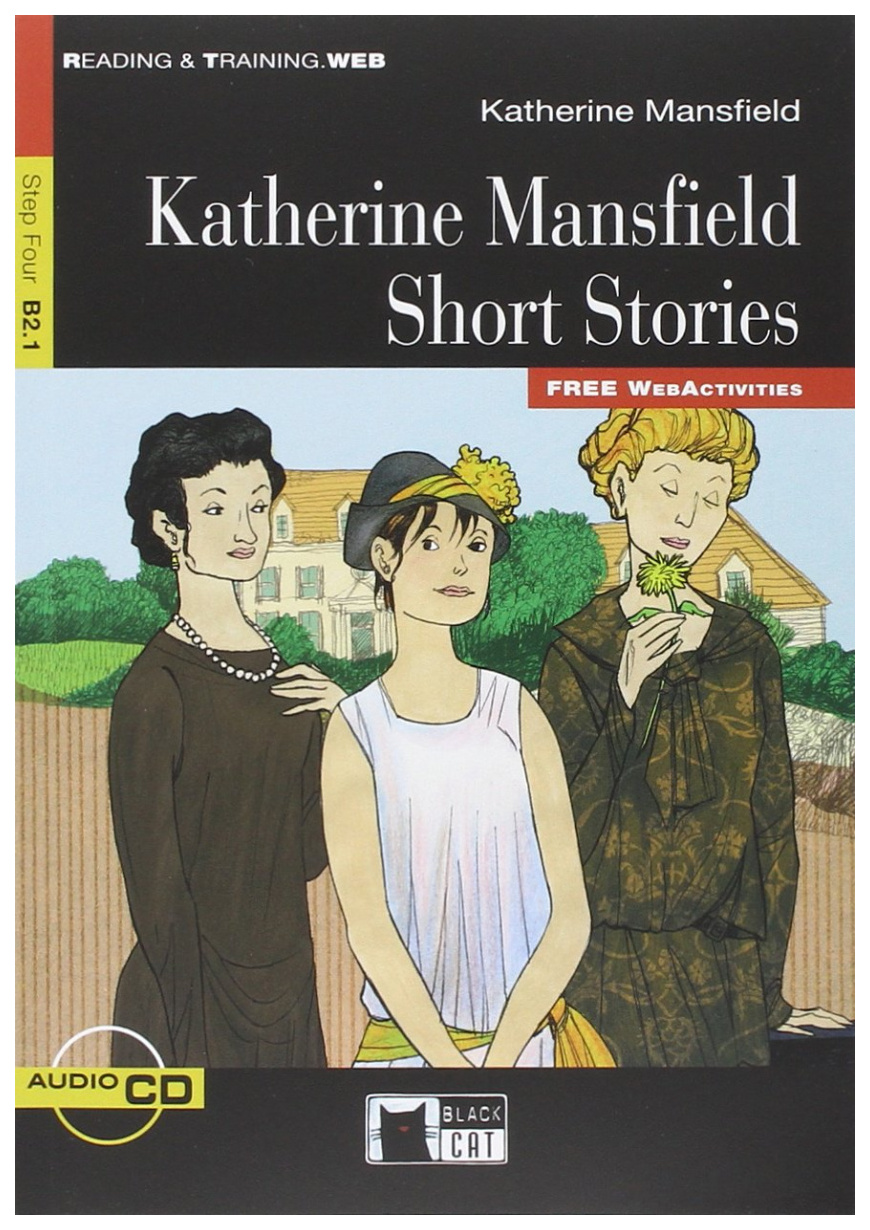 фото Книга cideb mansfield katherine "katherine mansfield short stories" + cd-rom