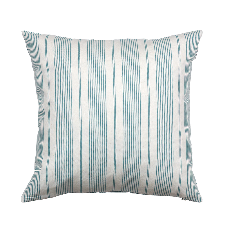 фото Декоративная наволочка gant home cc stripe cushion, 50x50см, цвет голубой