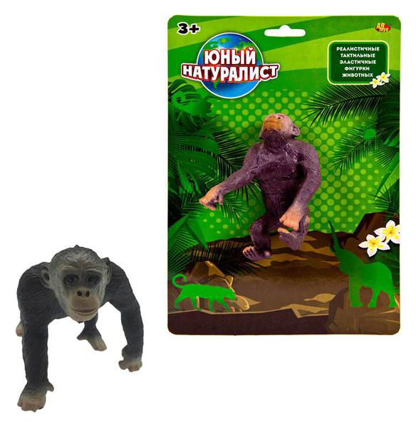 

Животное - тянучка abtoys юный натуралист. горилла