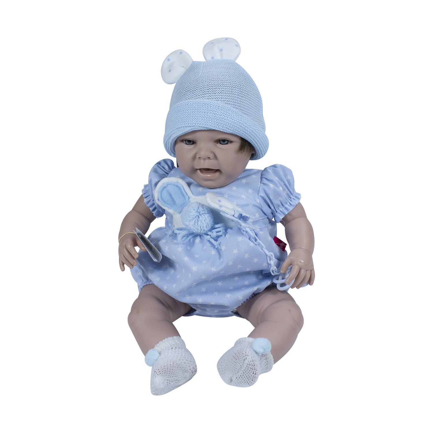 

Кукла Berjuan Baby Sweet в голубой шапочке
