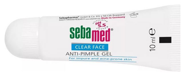 Гель для лица Sebamed Clear Face Anti-Pimple Gel 10 мл