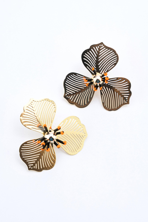 

Серьги из металла с пластиком ZARINA 827548041, 827548041