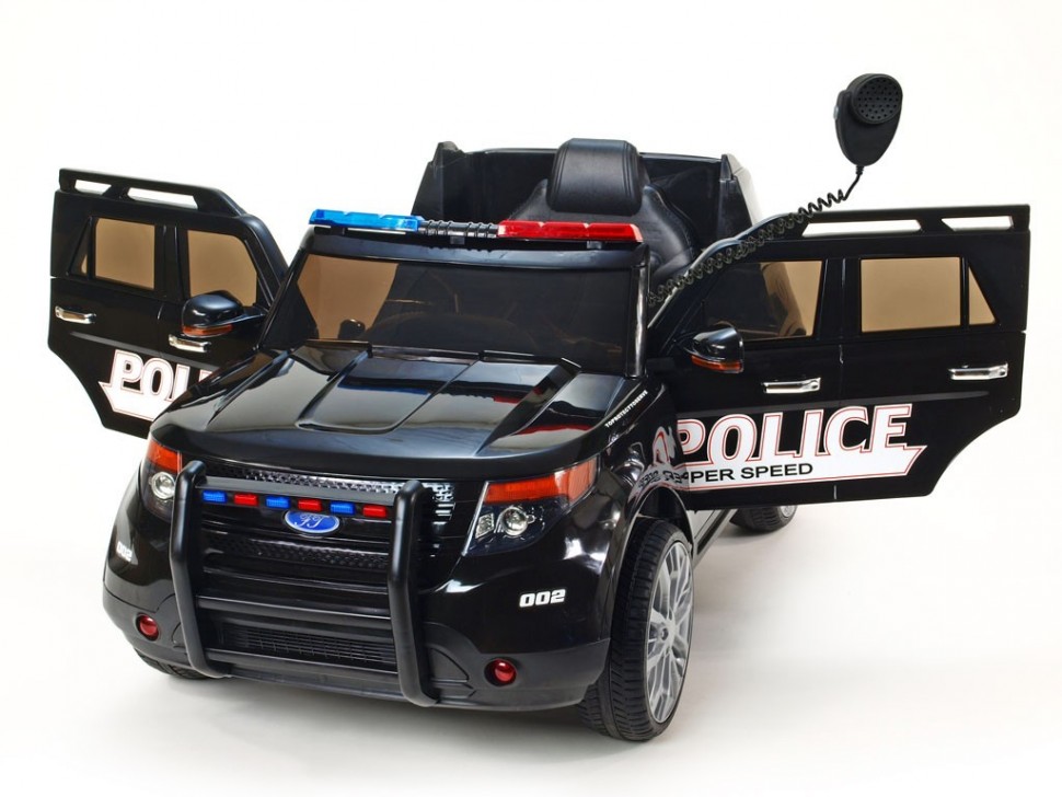 фото Радиоуправляемый электромобиль ford explorer police black 12v 2.4g- ch9935 hollicy