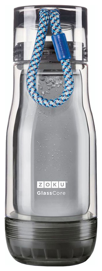 фото Бутылка zoku active 355 мл blue