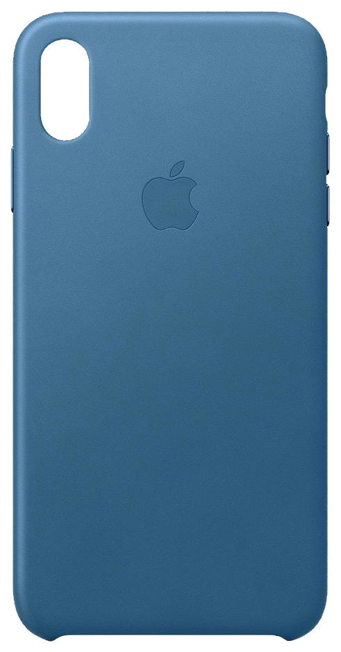

Кейс для iPhone Apple Leather XS Max кожаный синий MTEW2ZM/A, MTEW2ZM/A
