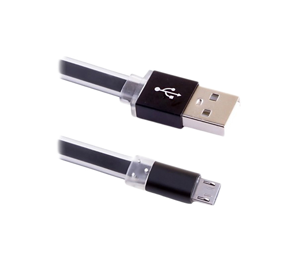 фото Кабель blast microusb 1м black