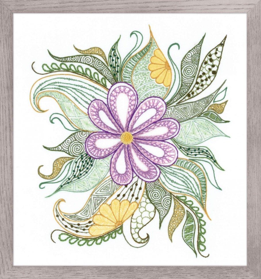 фото Набор для вышивания арт.сс-1588 "прекрасный цветок" 30х34 см риолис