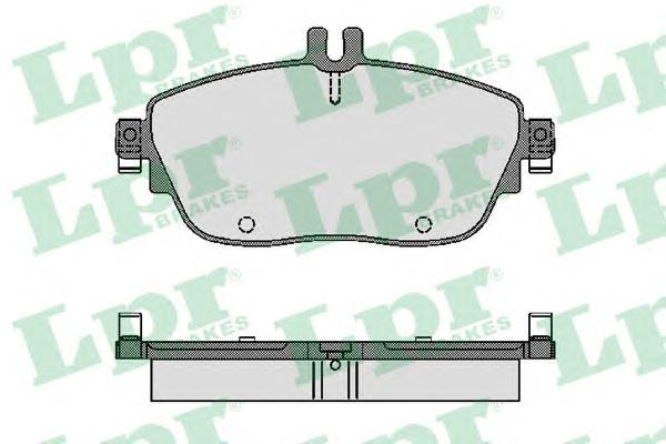 фото Комплект тормозных колодок lpr 05p1781