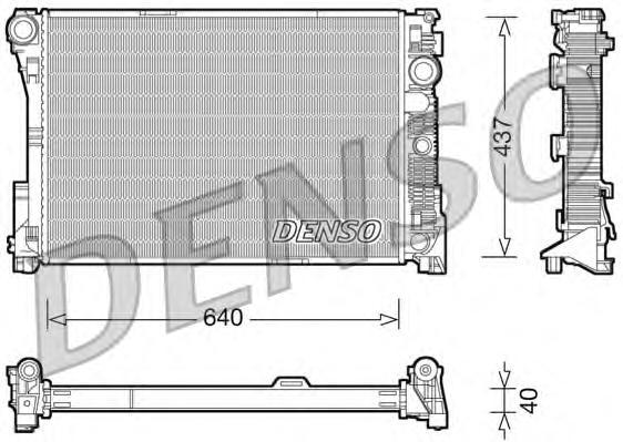 

Радиатор Denso DRM17045