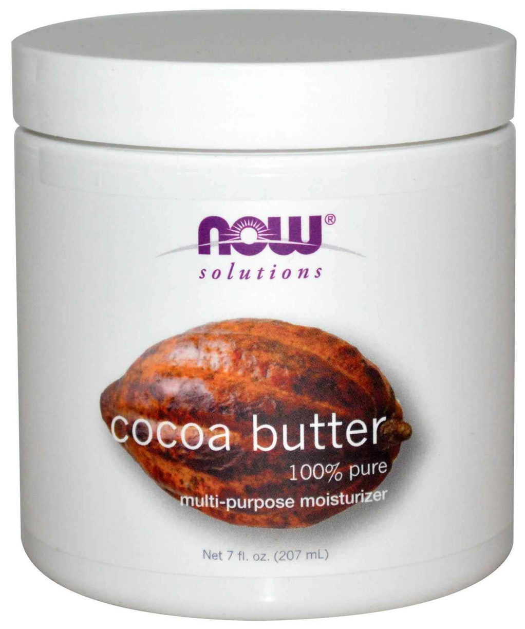 Масло для тела Now Foods Cocoa Butter Pure 207 мл