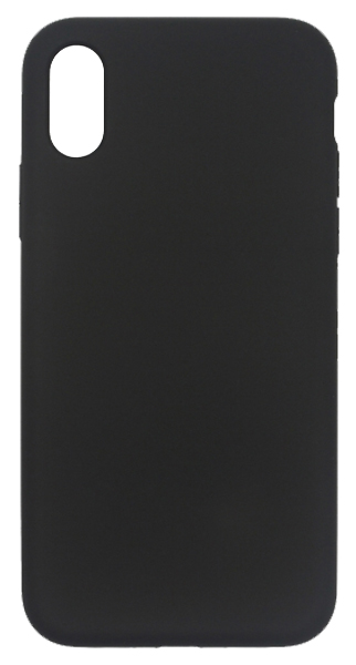 фото Чехол apple interstep ultra slim sil iphone xs black hus-iph5818k-np1101o-k100