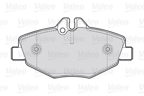 

Комплект тормозных колодок Valeo 301638