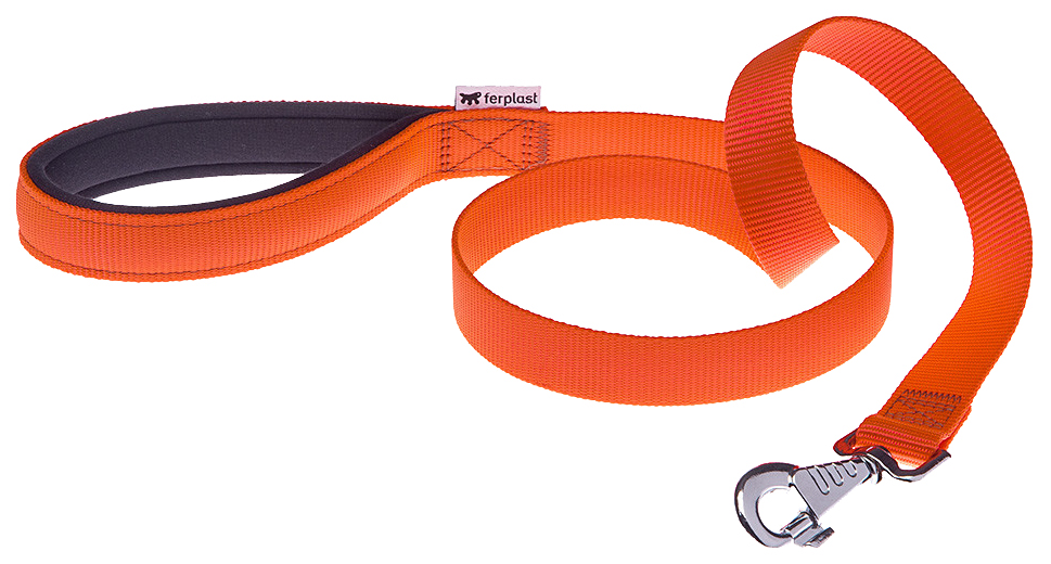 

Поводок для собак Ferplast DAYTONA G, 20 мм x 120 см, Оранжевый, DAYTONA G